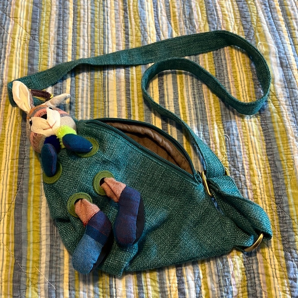 Crossbody from TrucLam. Adult or child. Removable stuffed animal. - Picture 2 of 7